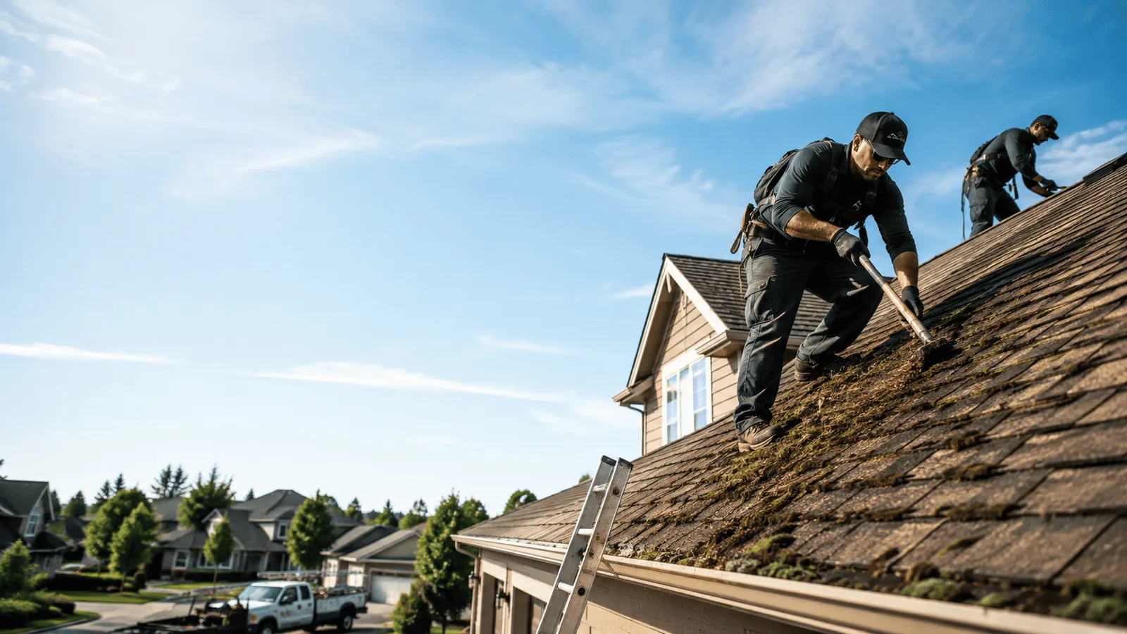 Roof Moss Removal in Deptford, NJ near me